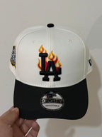 LA On fire white