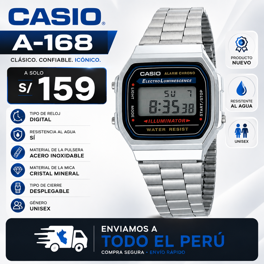 CASIO A-168