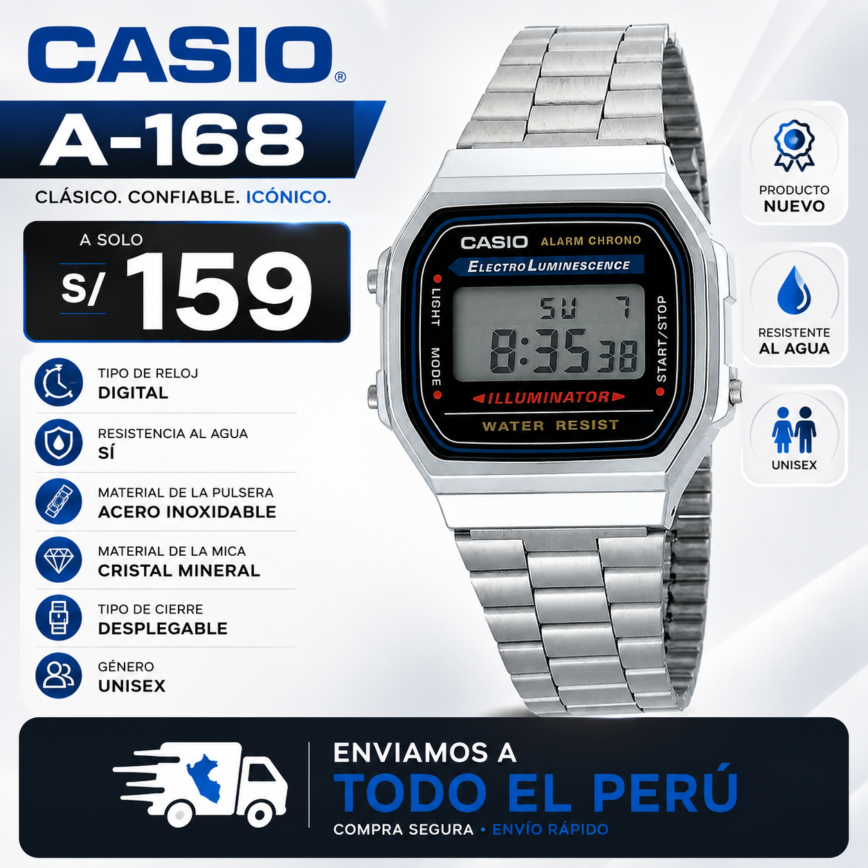 CASIO A-168